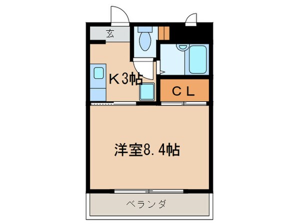 ライフ２１の物件間取画像